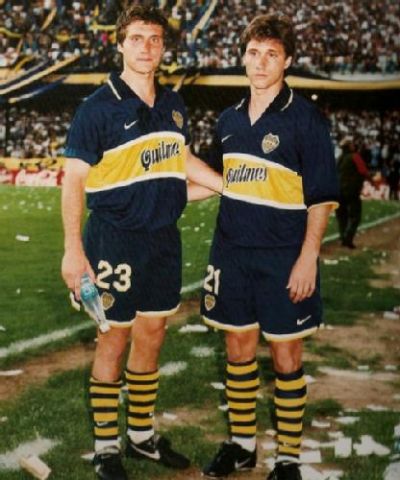 Gustavo y Guillermo Barros Schelotto