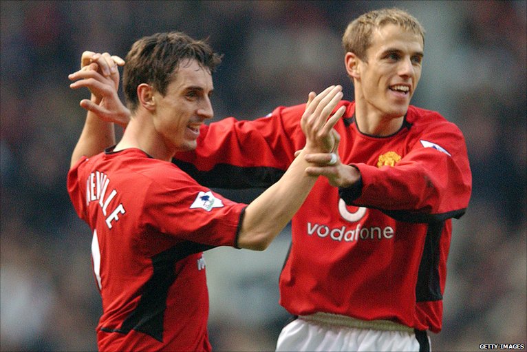 Gary y Phillip Neville